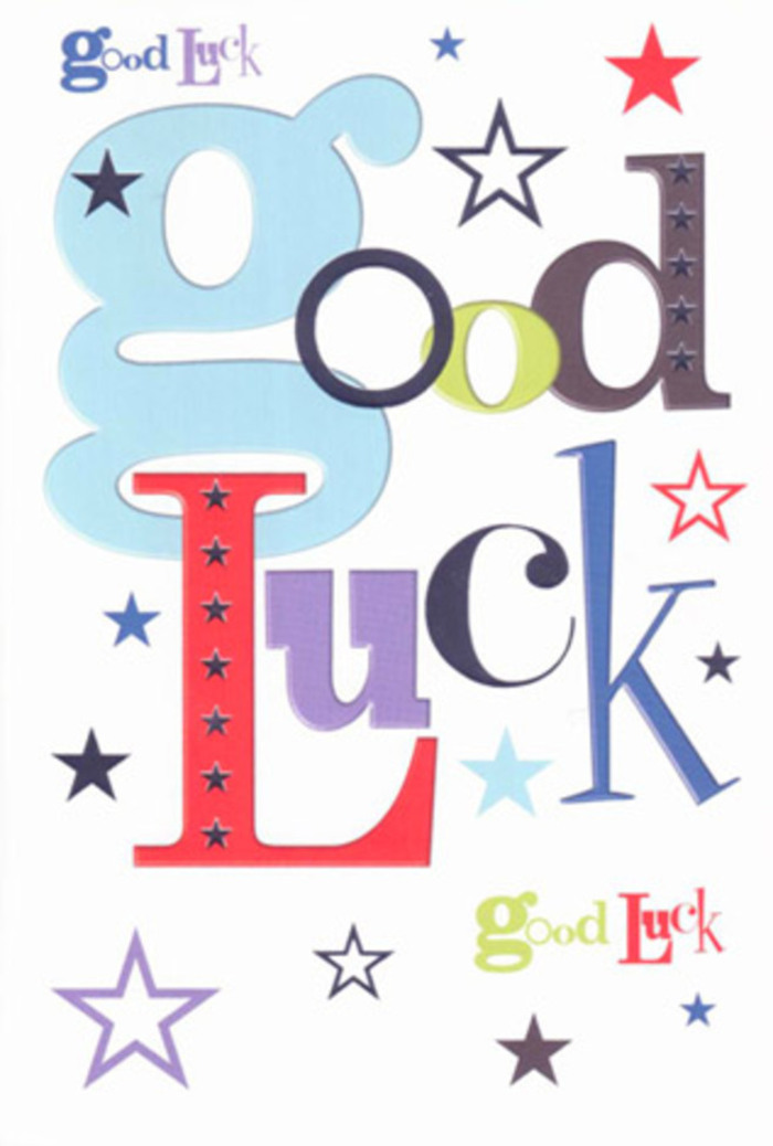 Embodying cheer and encouragement, this luck-themed card stands out with its expressive typography and joyful palette-a visual celebration not unlike the bustling atmosphere on Colindale's own high streets. Each letter bursts from the white base with unique flair: wide, sky-blue shapes, slender, dramatic blacks, and spirited reds, accented by a cascade of multi-coloured stars. This ensemble of bold and faint celestial shapes evokes the friendly unity of local events at Colindale Community Centre, while the ample negative space allows lively hues to breathe freely. Every detail, from the tactile smoothness of its cardstock to the thoughtfully balanced colour arrangement, radiates warmth and possibility. Presented by Flower Delivery Colindale, this card becomes a talisman-much like a cherished bouquet, it infuses hope, encouragement, and genuine community support into any new beginning, be it for a neighbour moving house or a young student's first day.